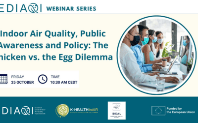 WEBINAR: Indoor Air Quality, Public Awareness and Policy: The Chicken vs. the Egg Dilemma